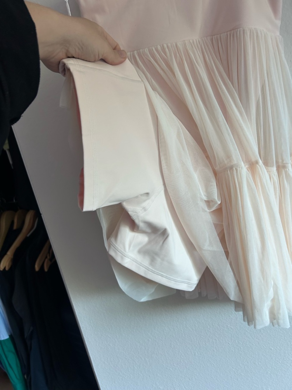 NWT POPFLEX Pirouette Babydoll Dress Tutu Pink Tulle Sz Small - Picture 6 of 9